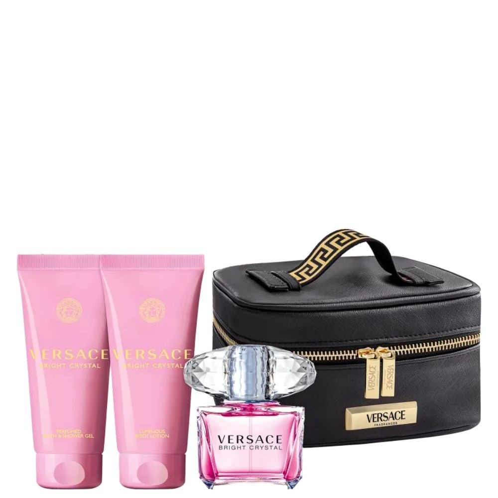 Montiel Perfumaria| Kit Bright Crystal Versace Eau De Toilette